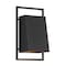 Designers Fountain Pine Hills 135 in 1Light Black Outdoor Wall Lantern D261M-8EW-BK - alternate 3